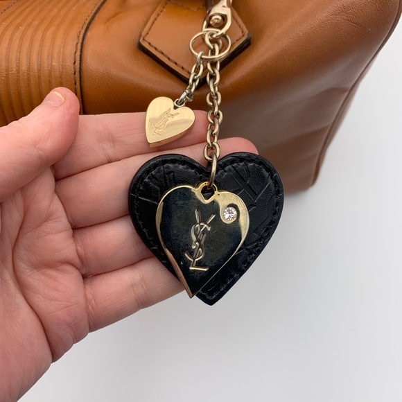 Rare Yves Saint Laurent Leather Boston Handbag Camel - Picture 8 of 10